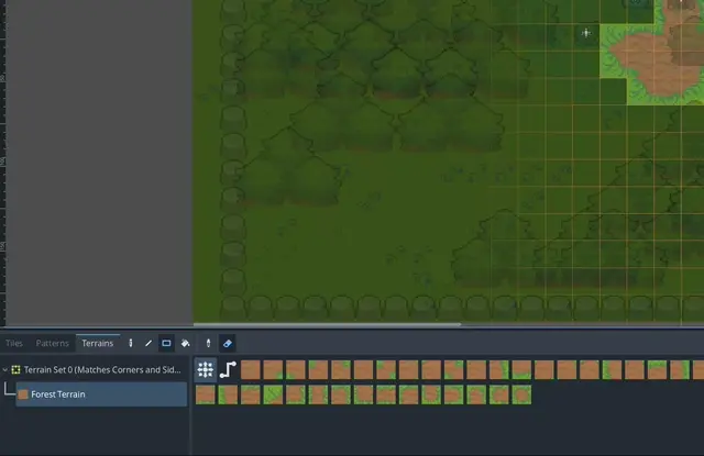 Terrainsを使ったペイント