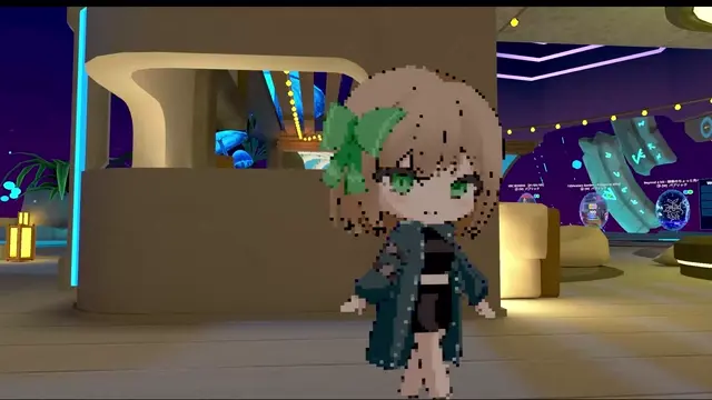 VRChat内で動く改変されたぷにぷにアバター