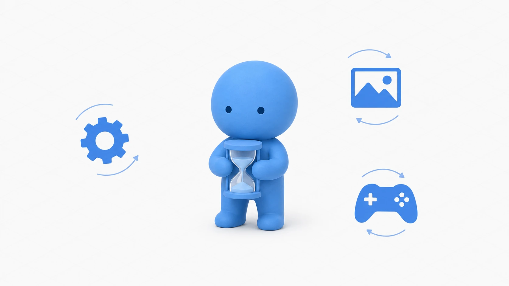 awaitで処理を一時停止し、ゲームは動いたまま再開を待つイメージ
