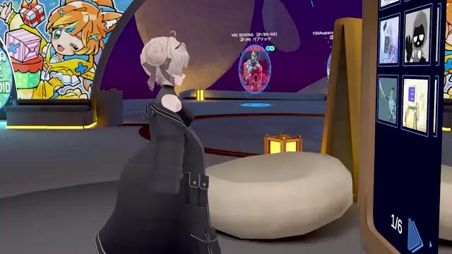 購入した衣装をマヌカちゃんに着せた様子