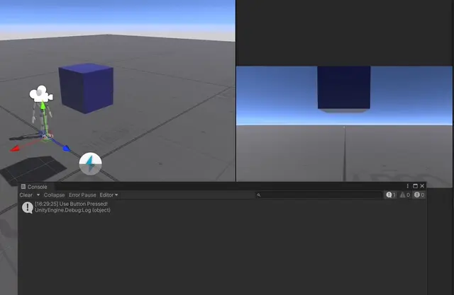 Input Eventsのデバッグテスト