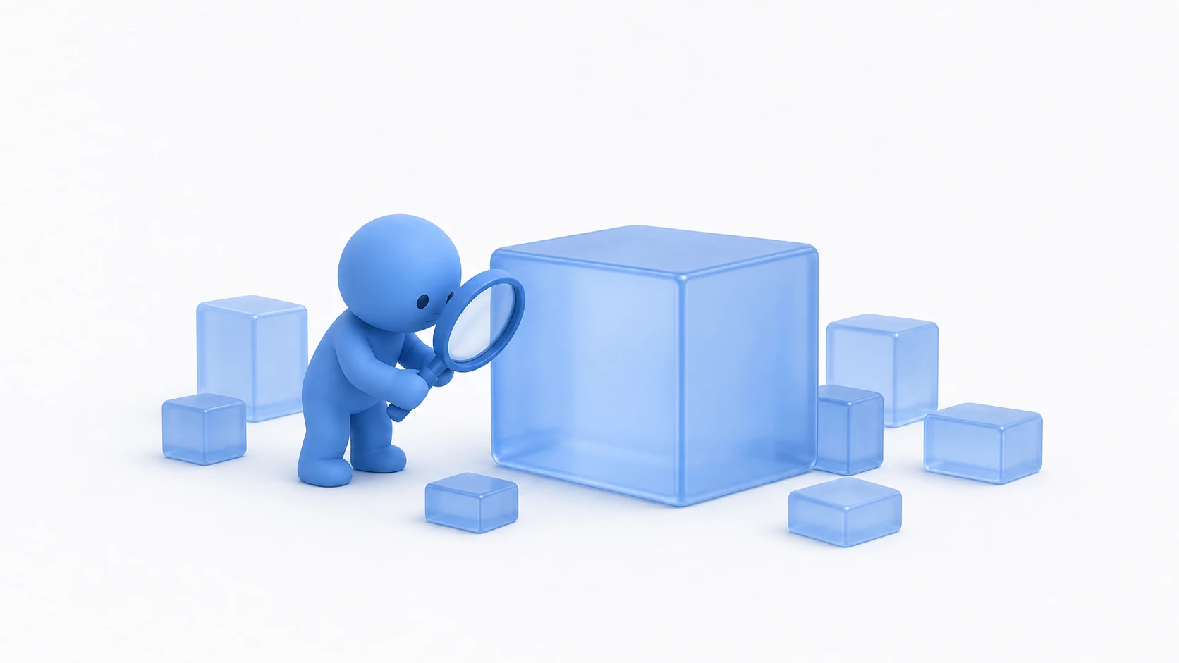 メモリの中身を調査するイメージ