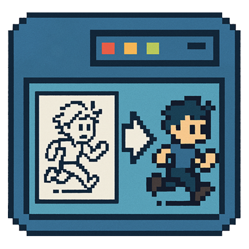 AnimSprite Pixelizer アイコン