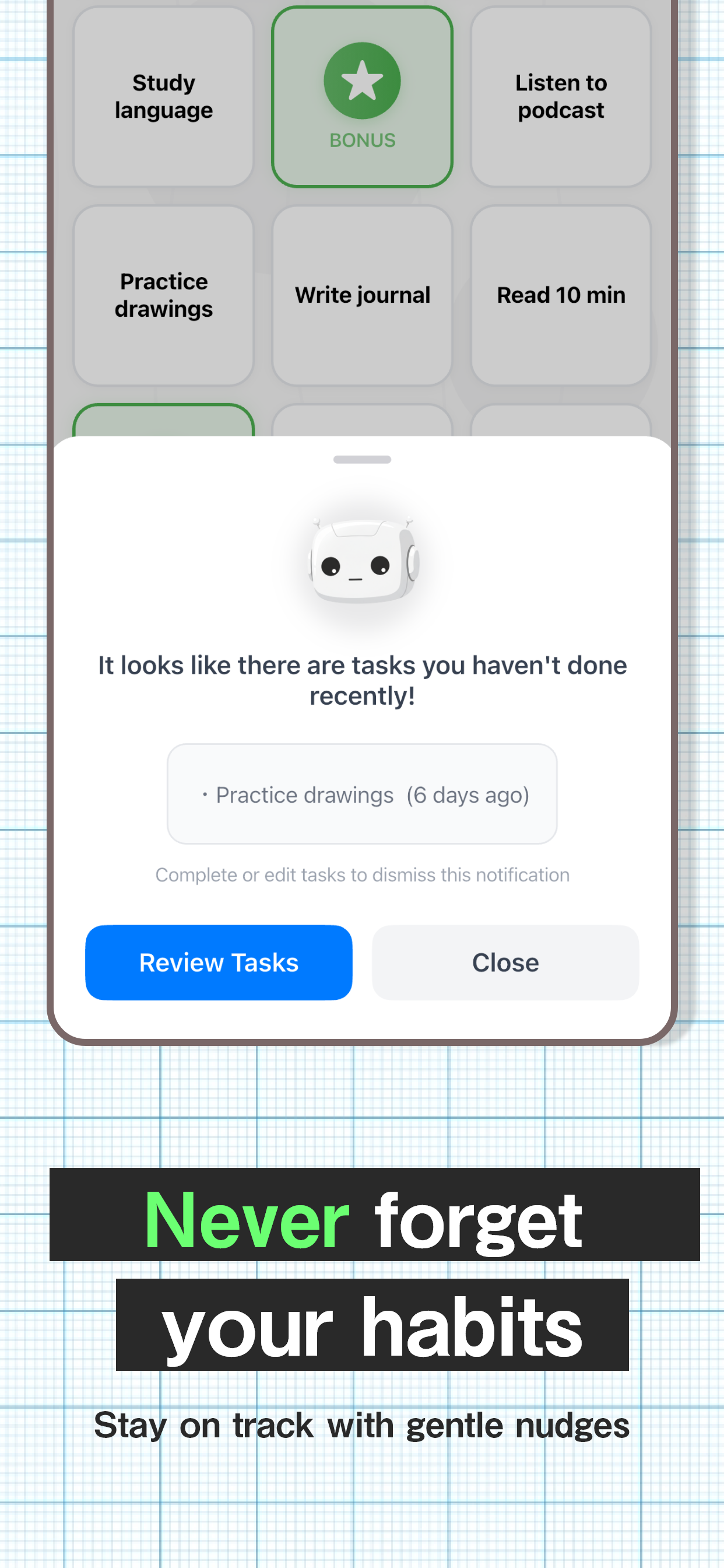 統計・履歴画面